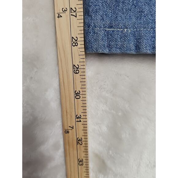 OZOC Baggy Vintage Denim Jeans Loose 38x34 Inseam Measures 28.5in Y2K wide leg - Picture 10 of 14